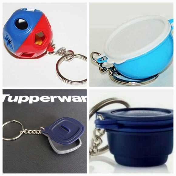 Tupperware Accessories Nwt Tupperware Keychain Bundle Poshmark